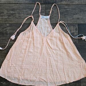 #615 COUTURE Light Pink Floral Camisole
